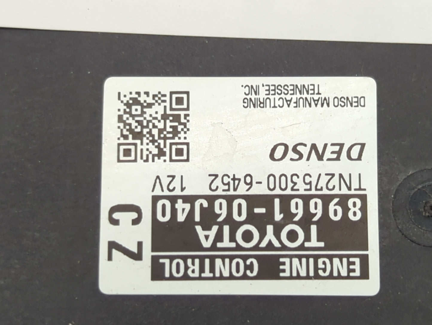 2010-2011 Toyota Camry PCM Engine Control Computer ECU ECM PCU OEM P/N:89661-06J40 TN275300-6452 Fits Fits 2010 2011 OEM Use