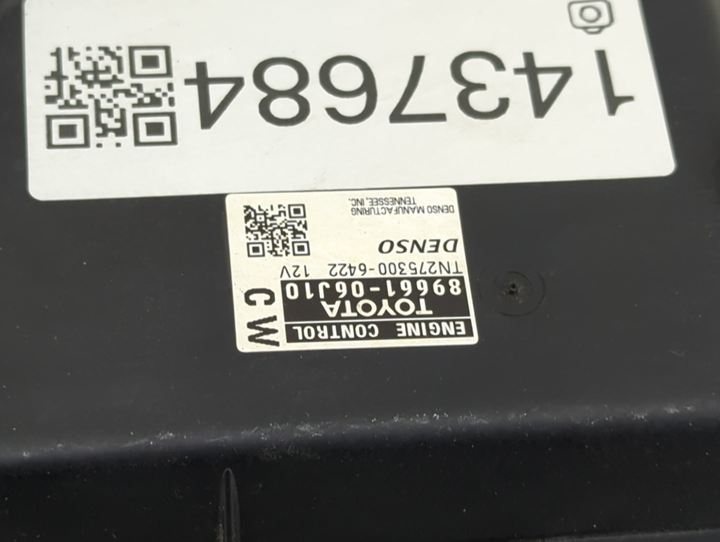 2010-2011 Toyota Camry PCM Engine Control Computer ECU ECM PCU OEM P/N:89661-06J10 TN275300-6422 Fits Fits 2010 2011 OEM Use