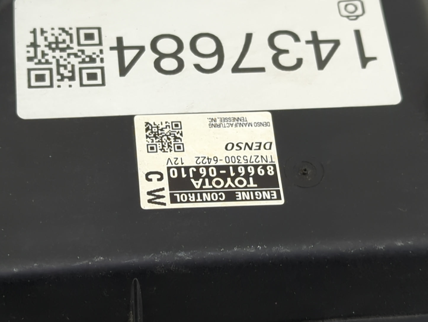 2010-2011 Toyota Camry PCM Engine Control Computer ECU ECM PCU OEM P/N:89661-06J10 TN275300-6422 Fits Fits 2010 2011 OEM Use