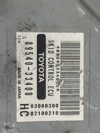 2010 Toyota Camry ABS Pump Control Module Replacement P/N:89540-33400 Fits OEM Used Auto Parts - Oemusedautoparts1.com