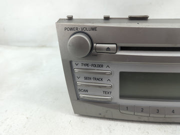 2010-2011 Toyota Camry Radio AM FM Cd Player Receiver Replacement P/N:86120-06480 000-18000101 Fits Fits 2010 2011 OEM Used Auto Parts