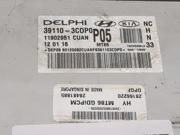 2010-2011 Toyota Camry PCM Engine Control Computer ECU ECM PCU OEM P/N:39110-3CDP0 89661-06J10, TN275300-6422 Fits Fits 2010 2011 OEM Used Auto Parts