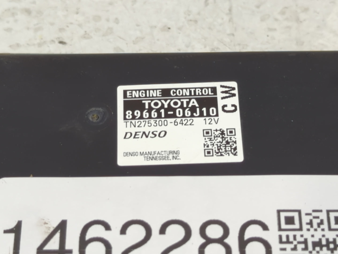 2010-2011 Toyota Camry PCM Engine Control Computer ECU ECM PCU OEM P/N:89661-06J10 TN275300-6422 Fits Fits 2010 2011 OEM Use