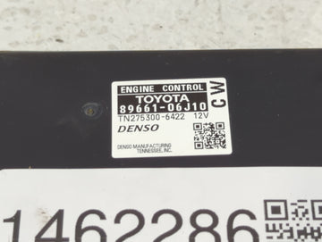 2010-2011 Toyota Camry PCM Engine Control Computer ECU ECM PCU OEM P/N:89661-06J10 TN275300-6422 Fits Fits 2010 2011 OEM Used Auto Parts