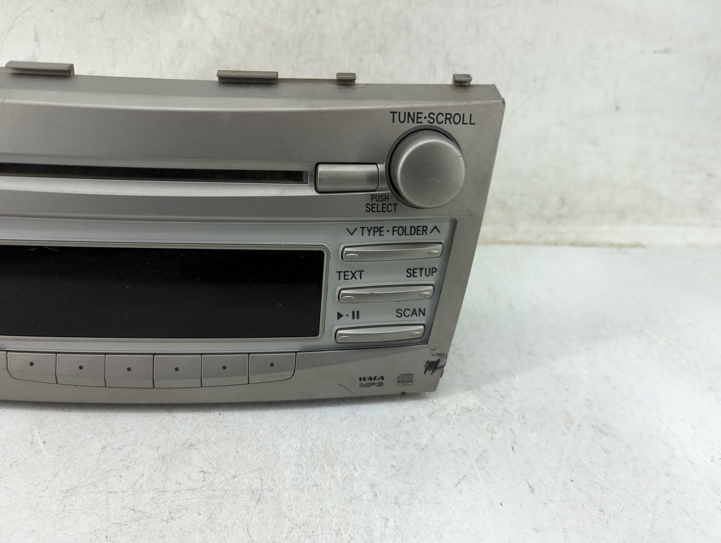 2010-2011 Toyota Camry Radio AM FM Cd Player Receiver Replacement P/N:86120-06700 CQ-FS8960X Fits Fits 2010 2011 OEM Used Au