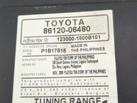 2010-2011 Toyota Camry Radio AM FM Cd Player Receiver Replacement P/N:86120-06480 123000-1800B101 Fits Fits 2010 2011 OEM Us