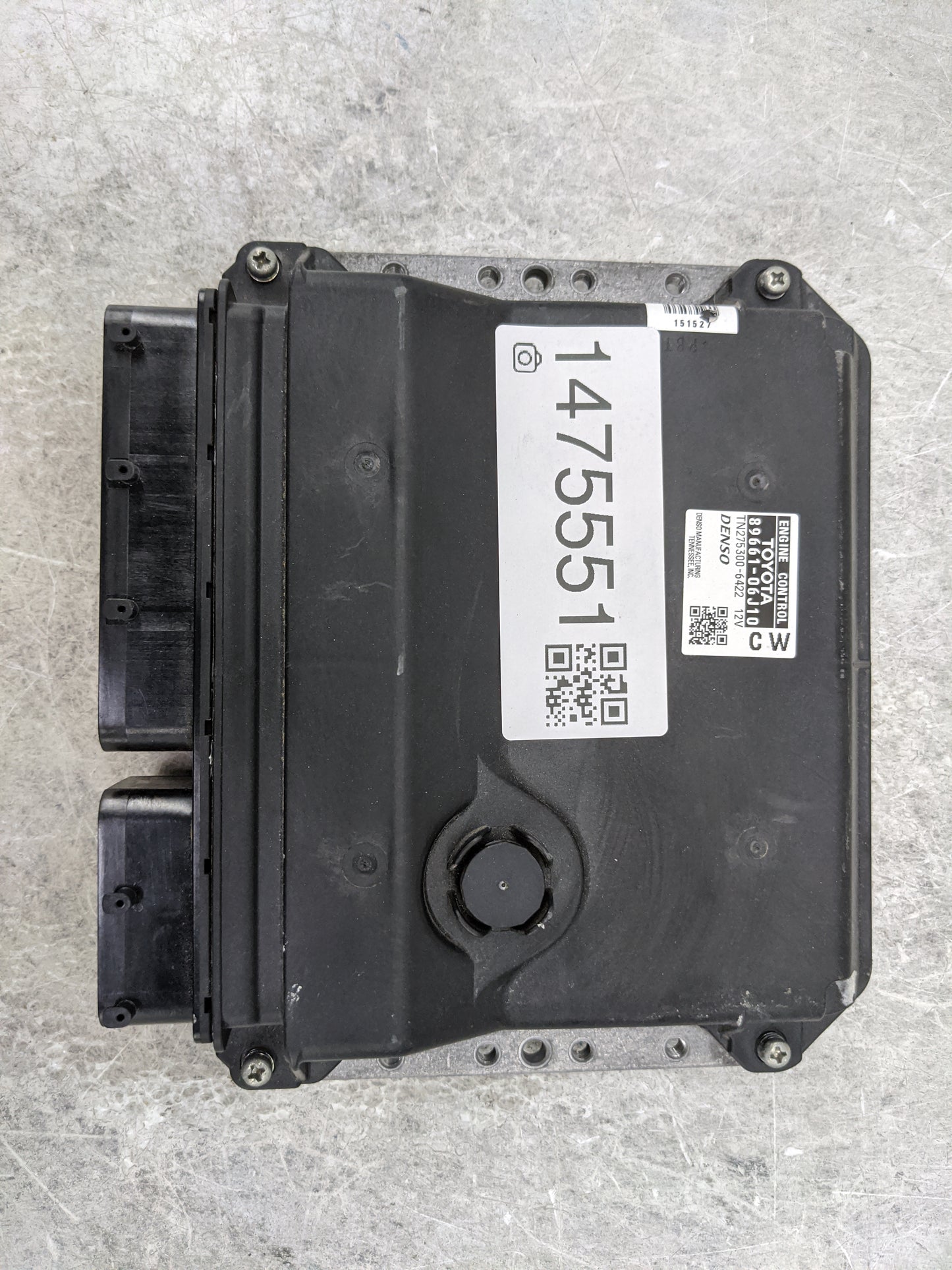 2010-2011 Toyota Camry PCM Engine Control Computer ECU ECM PCU OEM P/N:89661-06J10 TN275300-6422 Fits Fits 2010 2011 OEM Use