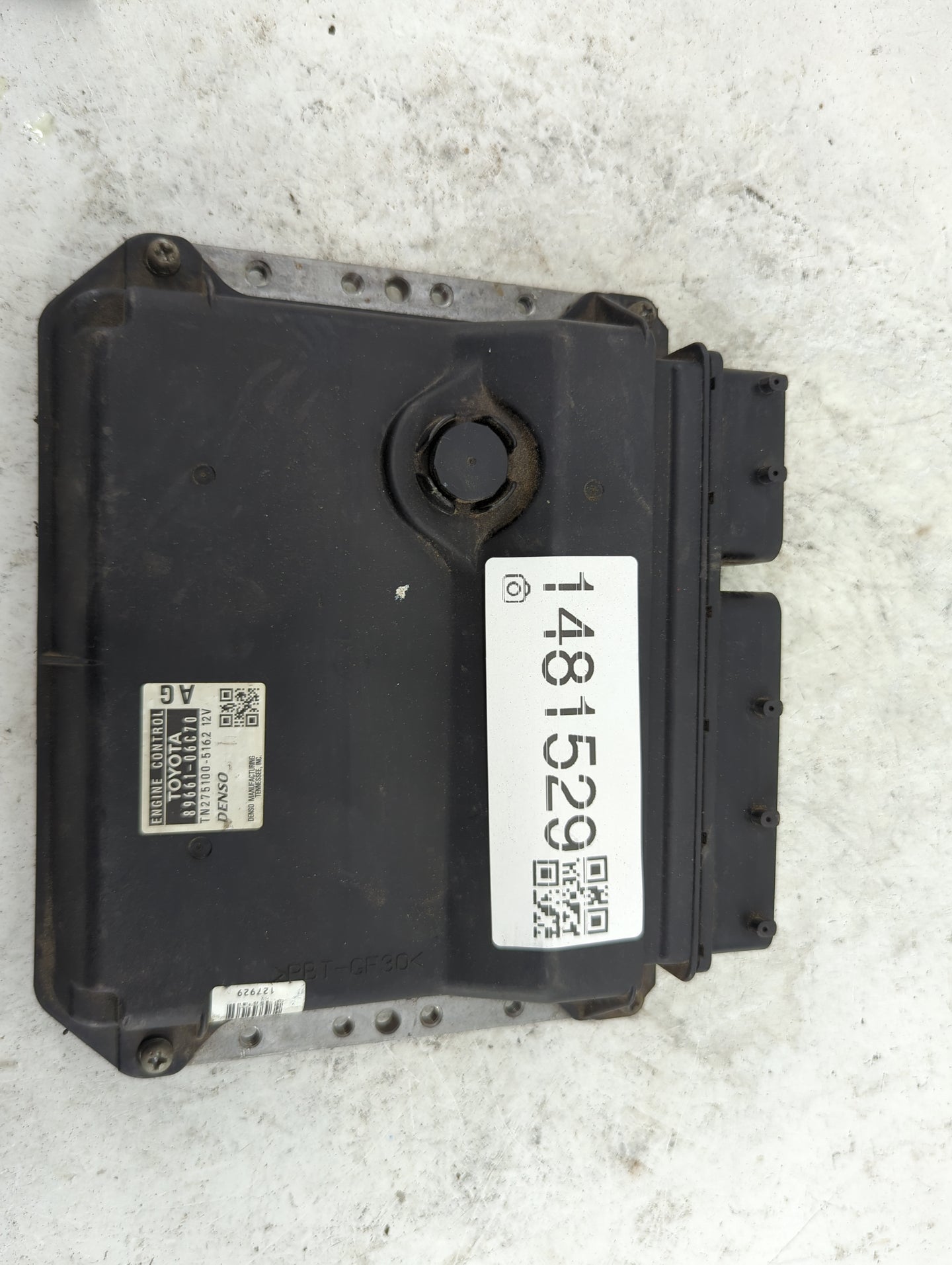 2010 Toyota Camry PCM Engine Control Computer ECU ECM PCU OEM P/N:89661-0R060 175100-5162 Fits OEM Used Auto Parts - Oemused