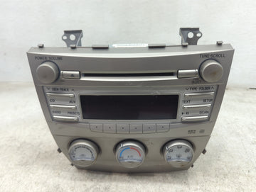 2010-2011 Toyota Camry Radio AM FM Cd Player Receiver Replacement P/N:86120-06700 CQ-FS8960X Fits Fits 2010 2011 OEM Used Au
