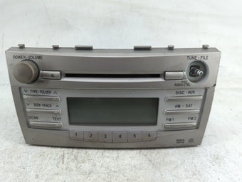compare product 2010-2011 Toyota Camry Radio AM FM Cd Player Receiver Replacement P/N:86120-06181 11846, 121862-196 Fits Fits 2010 2011 OEM Used Auto Parts