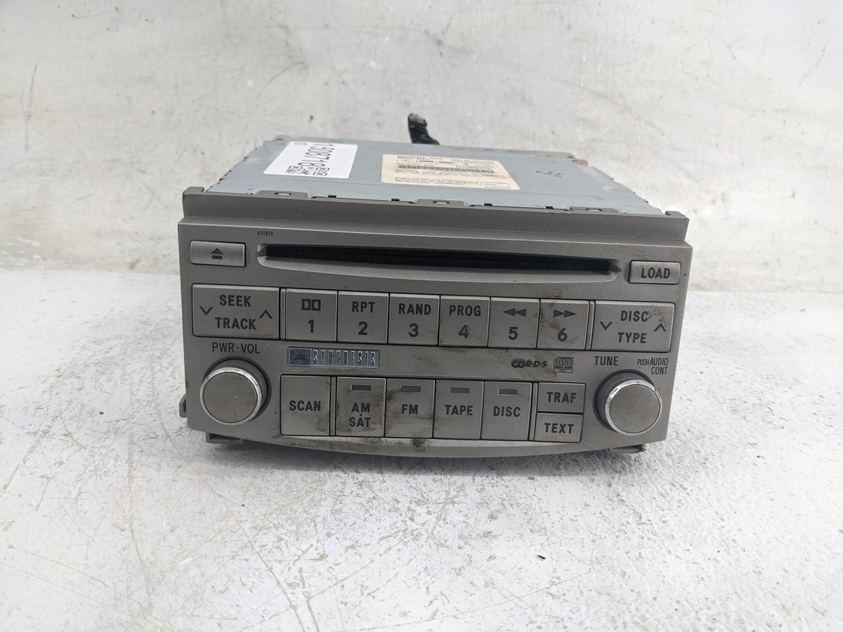 2010-2011 Toyota Camry Radio AM FM Cd Player Receiver Replacement P/N:86120-AC150 CQ-ES4460X Fits Fits 2010 2011 OEM Used Au