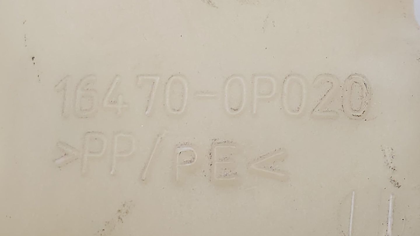 2007-2011 Toyota Camry Radiator Coolant Overflow Expansion Tank Bottle - Oemusedautoparts1.com