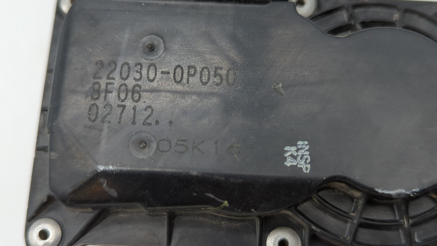 2007-2017 Toyota Camry Throttle Body P/N:22030-0P050 22030-31030 Fits OEM Used Auto Parts - Oemusedautoparts1.com