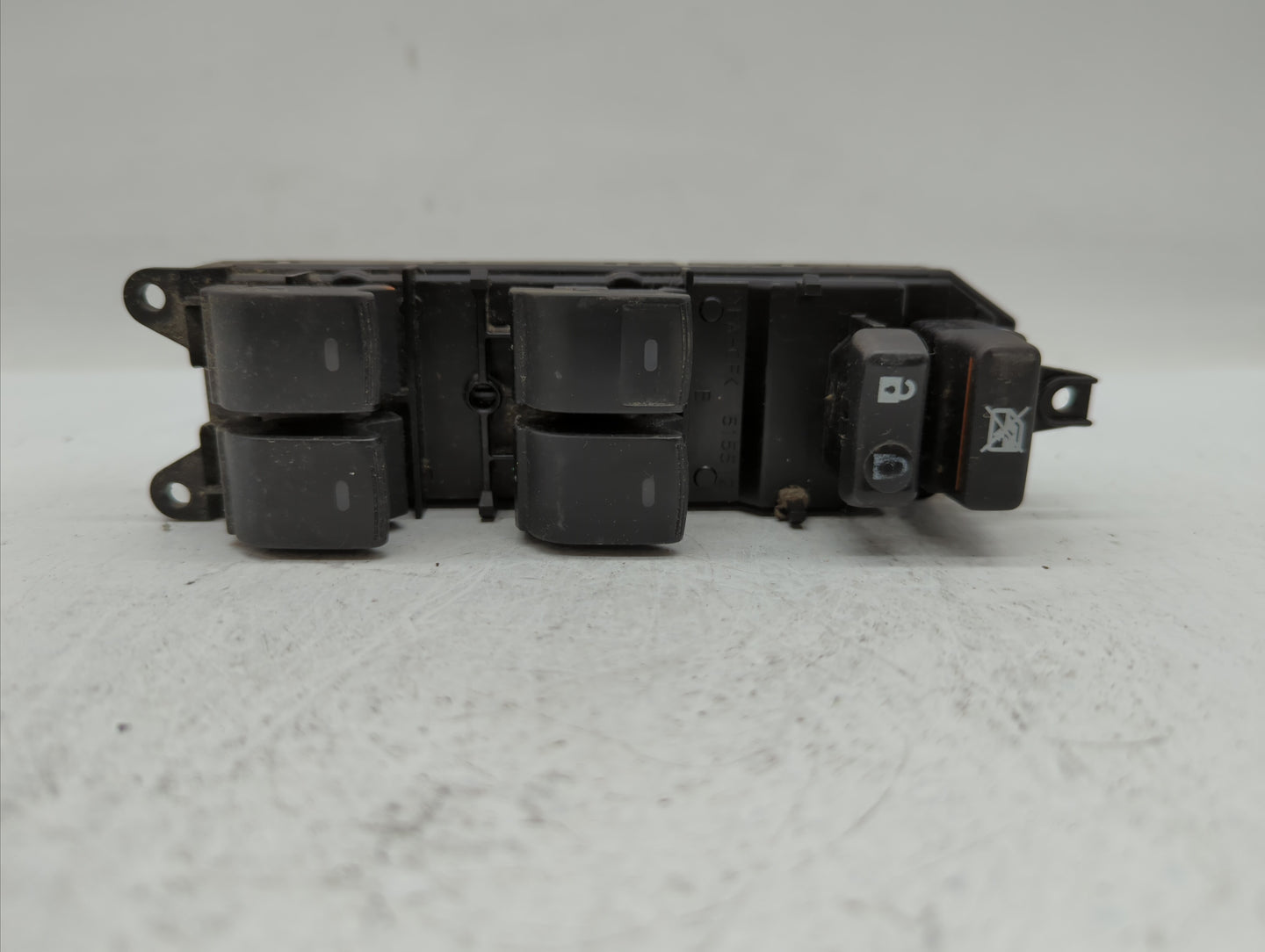 2010-2011 Toyota Camry Master Power Window Switch Replacement Driver Side Left P/N:515512 193002 Fits OEM Used Auto Parts - 