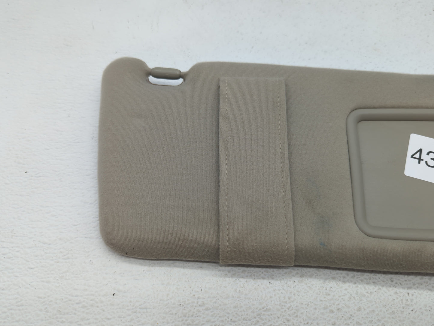 2007-2011 Toyota Camry Sun Visor Shade Replacement Passenger Right Mirror Fits Fits 2007 2008 2009 2010 2011 OEM Used Auto P