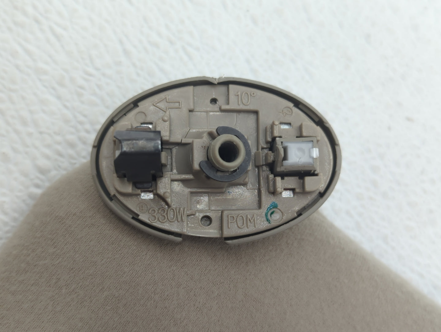 2007-2011 Toyota Camry Sun Visor Shade Replacement Passenger Right Mirror Fits Fits 2007 2008 2009 2010 2011 OEM Used Auto P