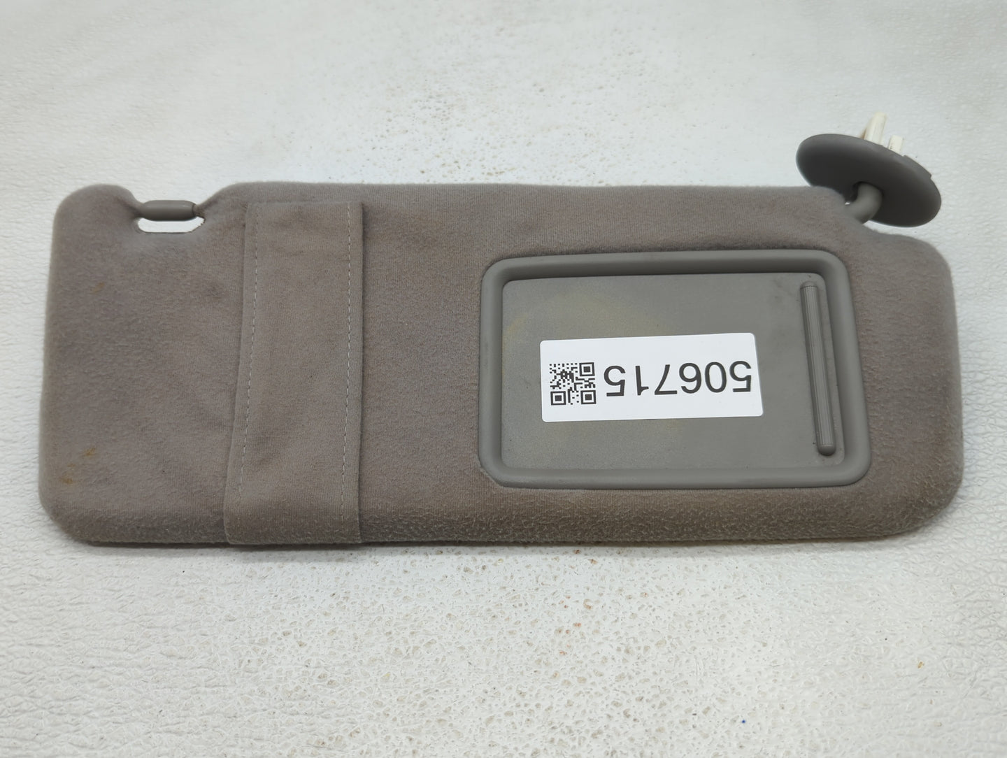 2007-2011 Toyota Camry Sun Visor Shade Replacement Passenger Right Mirror Fits Fits 2007 2008 2009 2010 2011 OEM Used Auto P