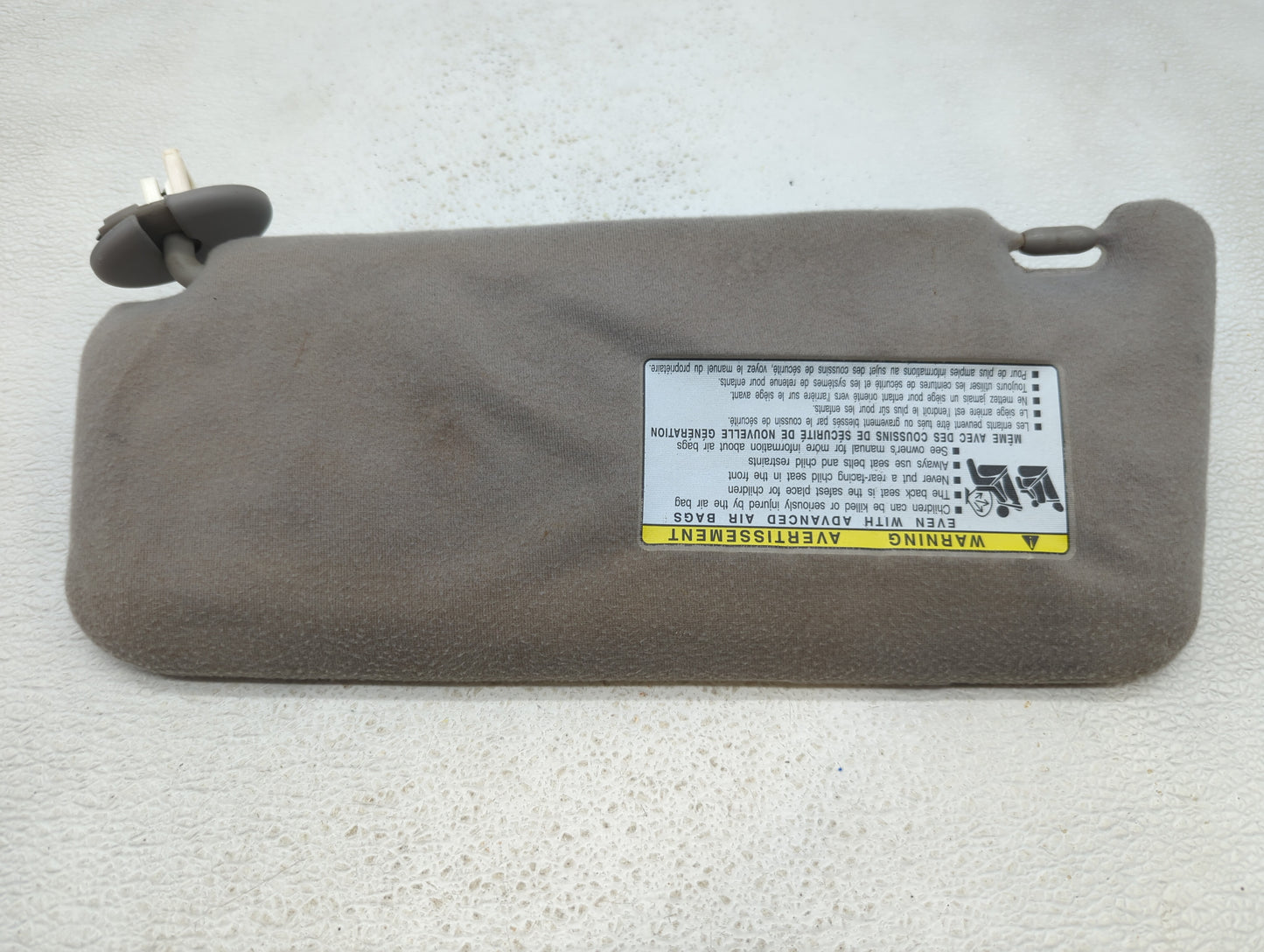 2007-2011 Toyota Camry Sun Visor Shade Replacement Passenger Right Mirror Fits Fits 2007 2008 2009 2010 2011 OEM Used Auto P