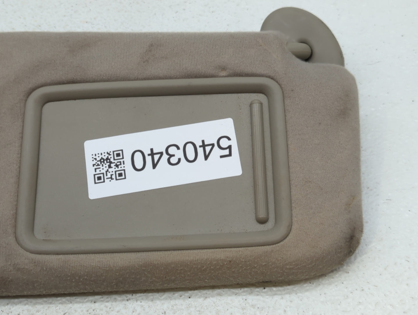 2007-2011 Toyota Camry Sun Visor Shade Replacement Passenger Right Mirror Fits Fits 2007 2008 2009 2010 2011 OEM Used Auto P