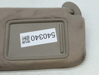 2007-2011 Toyota Camry Sun Visor Shade Replacement Passenger Right Mirror Fits Fits 2007 2008 2009 2010 2011 OEM Used Auto P