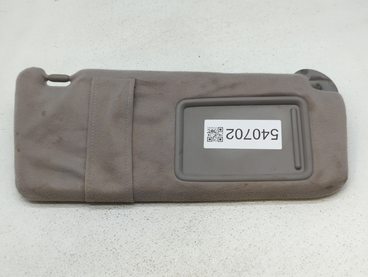 2007-2011 Toyota Camry Sun Visor Shade Replacement Passenger Right Mirror Fits Fits 2007 2008 2009 2010 2011 OEM Used Auto P