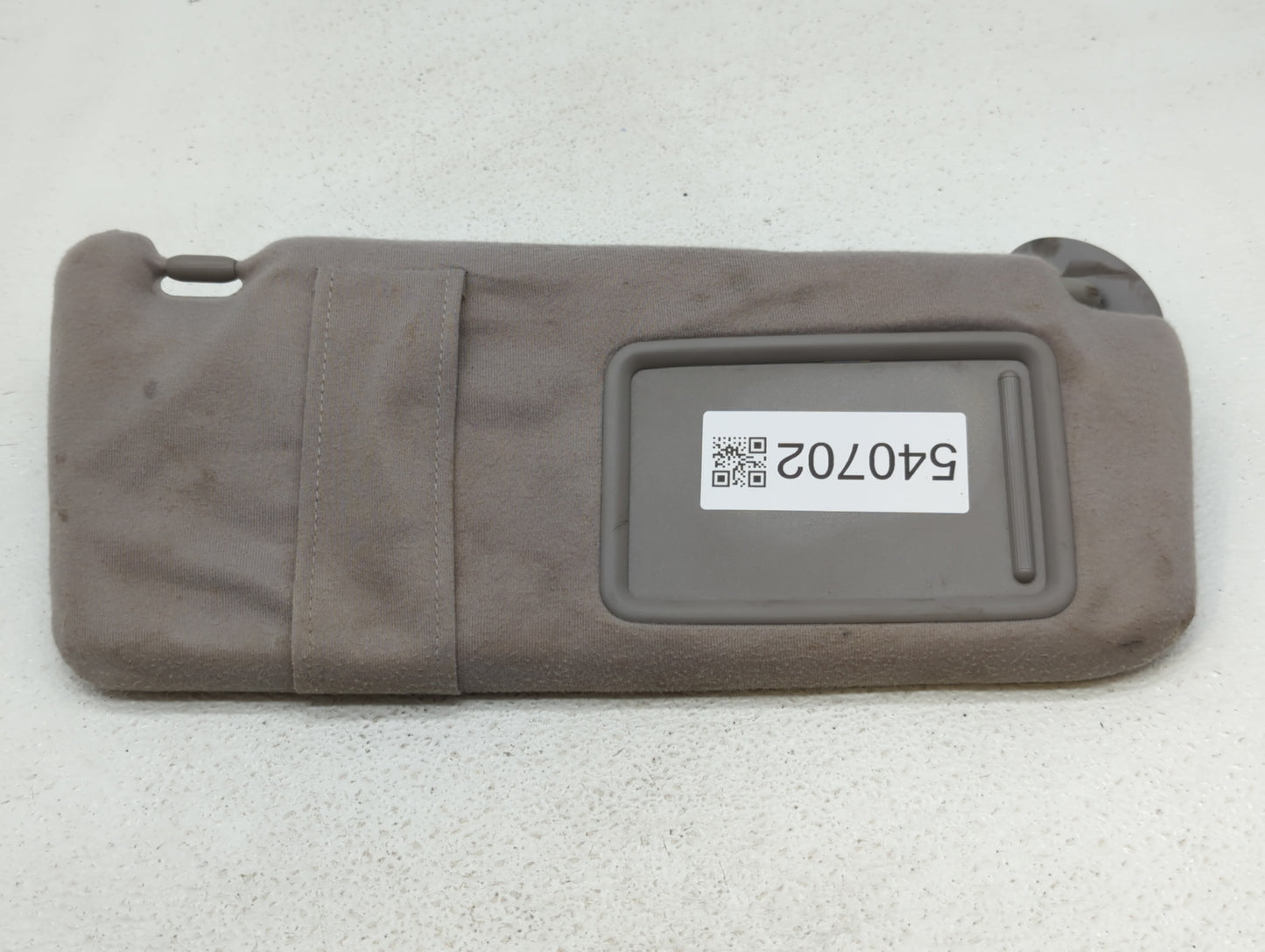 2007-2011 Toyota Camry Sun Visor Shade Replacement Passenger Right Mirror Fits Fits 2007 2008 2009 2010 2011 OEM Used Auto P