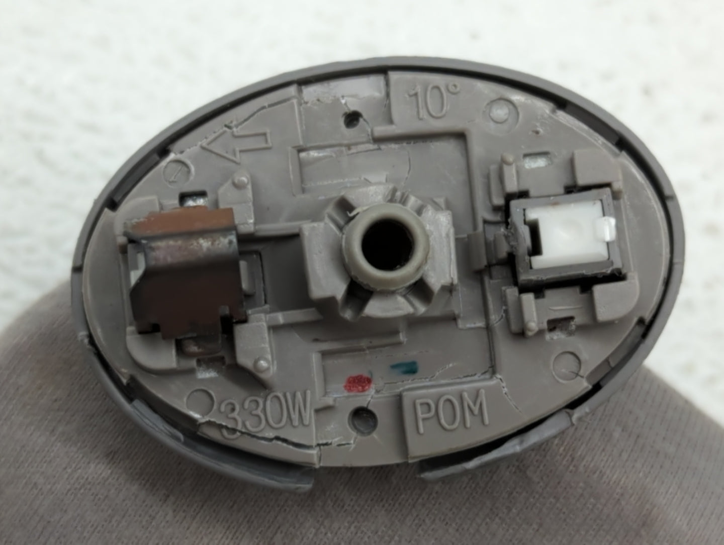 2007-2011 Toyota Camry Sun Visor Shade Replacement Passenger Right Mirror Fits Fits 2007 2008 2009 2010 2011 OEM Used Auto P