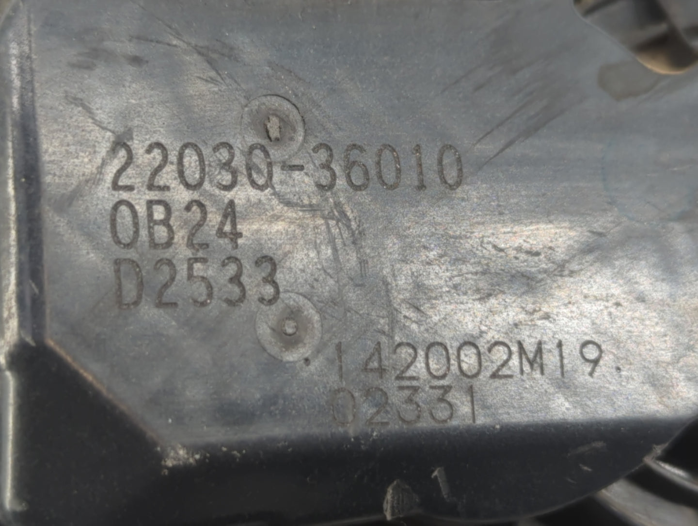 2007-2017 Toyota Camry Throttle Body P/N:22030-36010 Fits OEM Used Auto Parts - Oemusedautoparts1.com