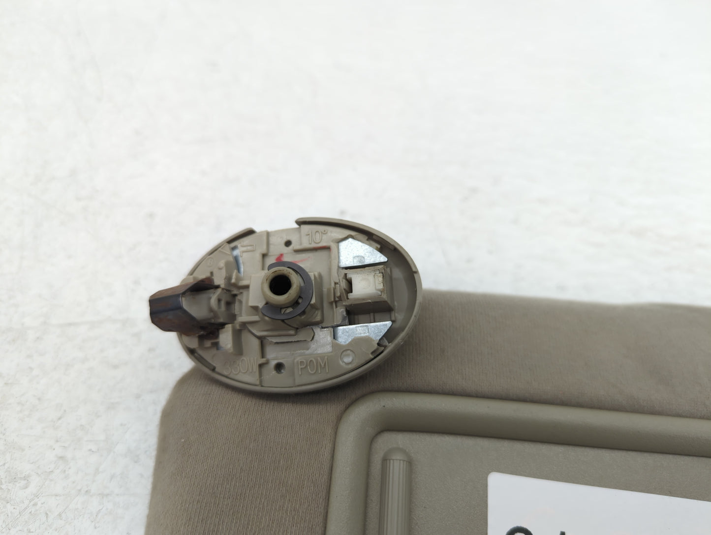 2007-2011 Toyota Camry Sun Visor Shade Replacement Driver Left Mirror Fits Fits 2007 2008 2009 2010 2011 OEM Used Auto Parts