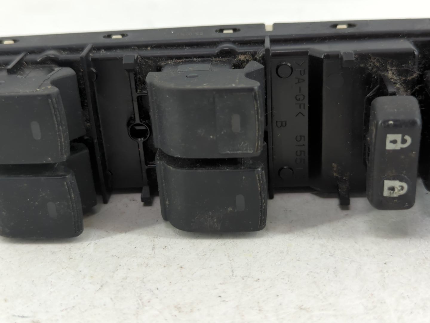 2010-2011 Toyota Camry Master Power Window Switch Replacement Driver Side Left P/N:20854239 Fits OEM Used Auto Parts - Oemus