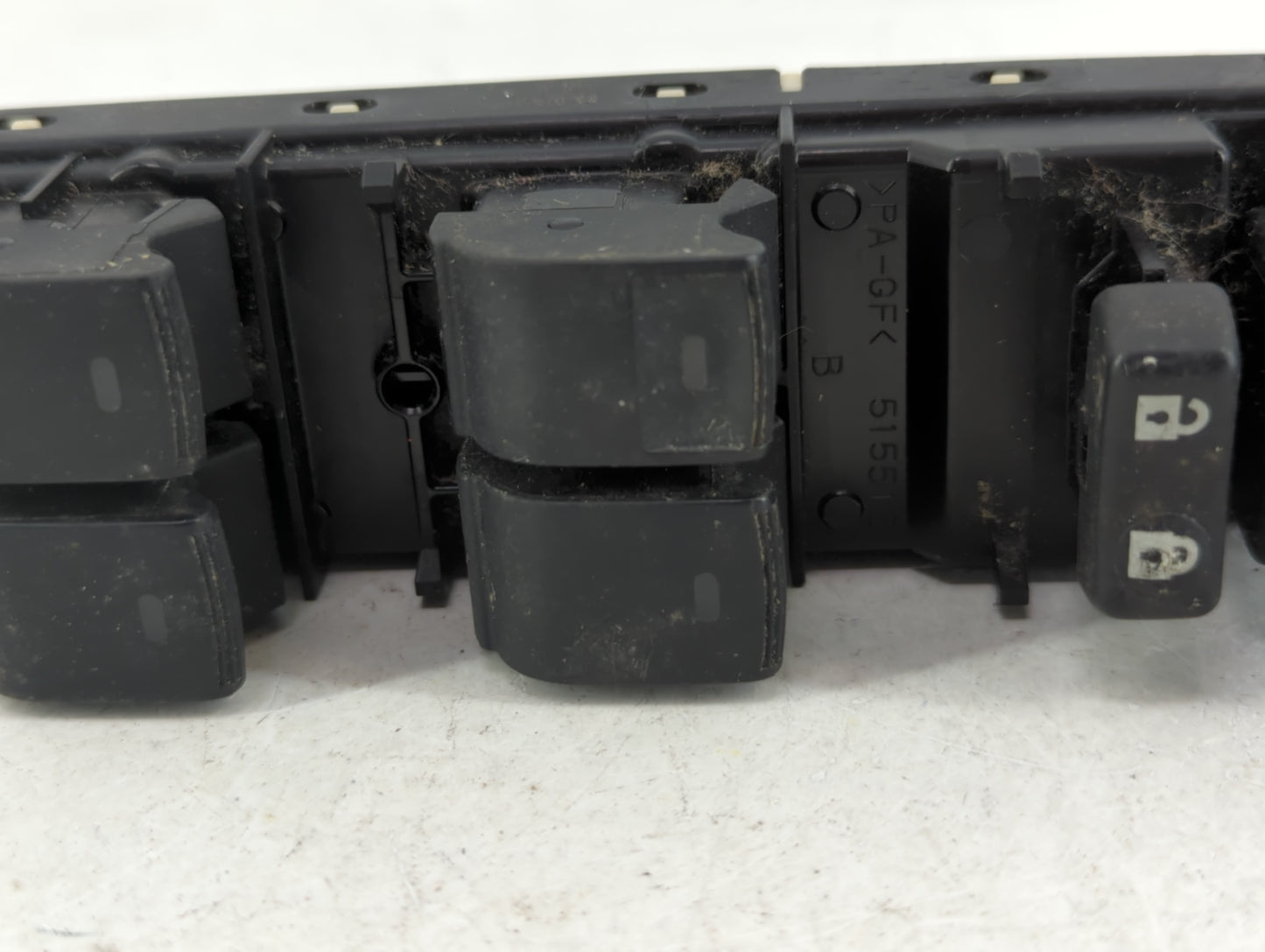2010-2011 Toyota Camry Master Power Window Switch Replacement Driver Side Left P/N:20854239 Fits OEM Used Auto Parts - Oemus