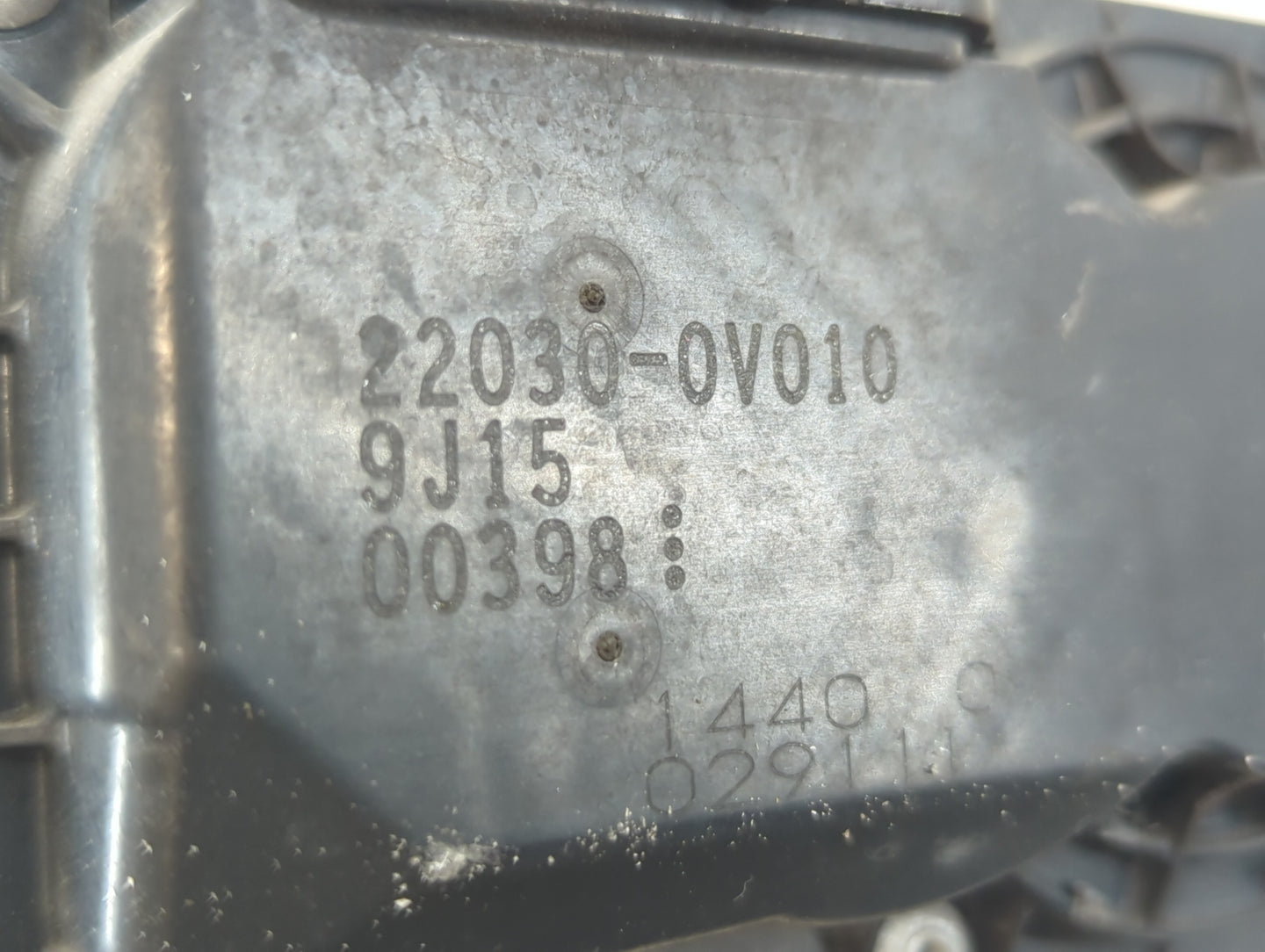 2010-2017 Toyota Camry Throttle Body P/N:22030-0V010 Fits Fits 2009 2010 2011 2012 2013 2014 2015 2016 2017 2018 2019 OEM Us