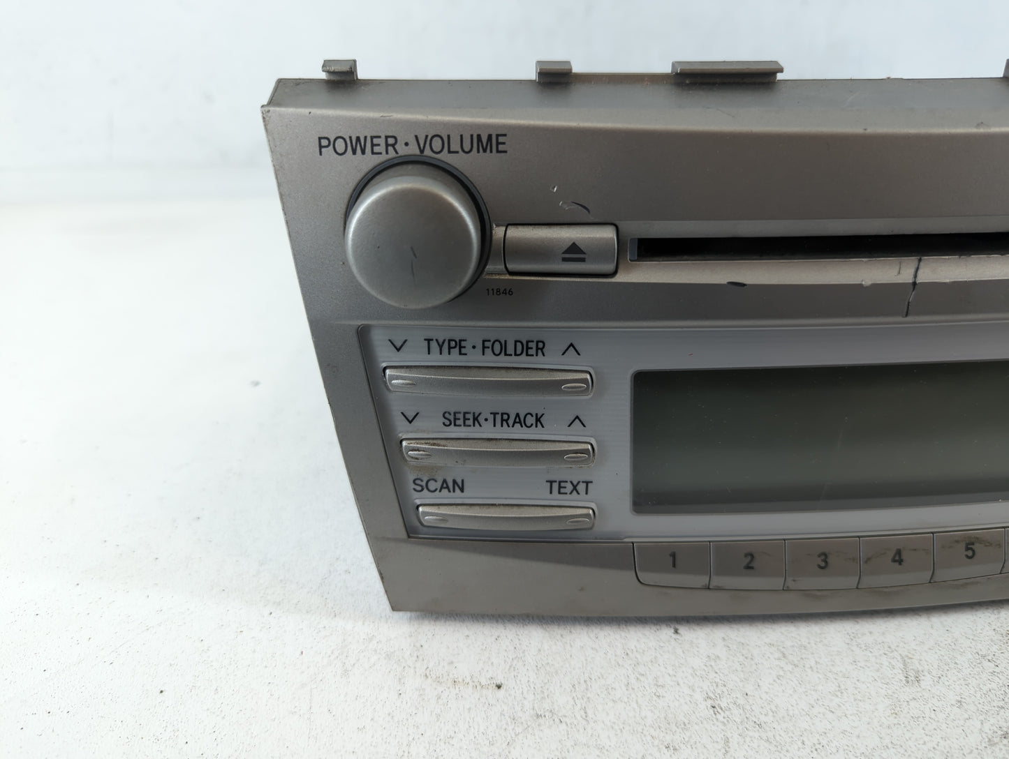 2010-2011 Toyota Camry Am Fm Cd Player Radio Receiver - Oemusedautoparts1.com
