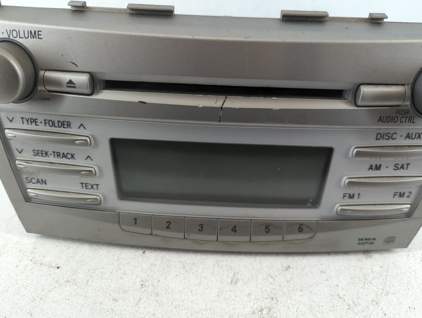 2010-2011 Toyota Camry Am Fm Cd Player Radio Receiver - Oemusedautoparts1.com