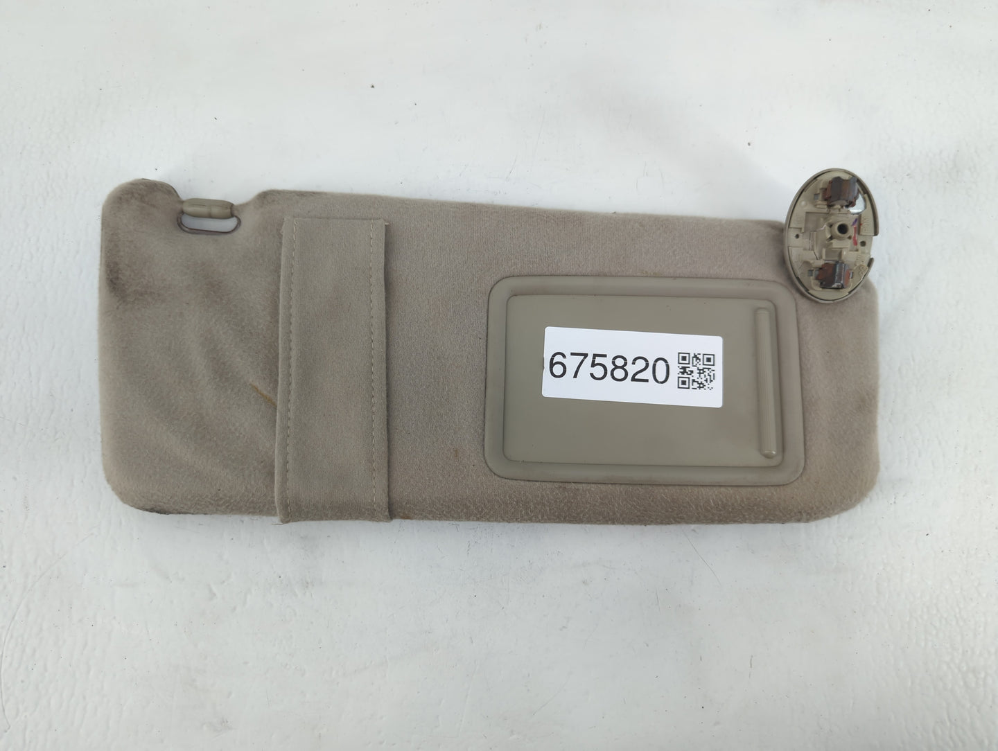 2007-2011 Toyota Camry Sun Visor Shade Replacement Passenger Right Mirror Fits Fits 2007 2008 2009 2010 2011 OEM Used Auto P