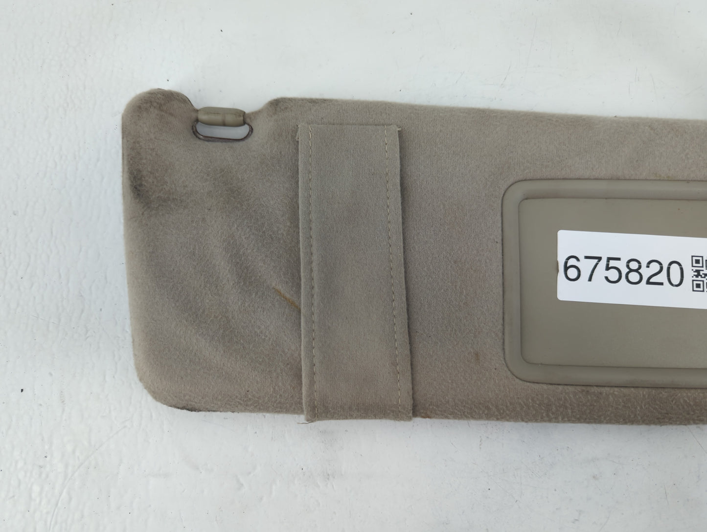 2007-2011 Toyota Camry Sun Visor Shade Replacement Passenger Right Mirror Fits Fits 2007 2008 2009 2010 2011 OEM Used Auto P