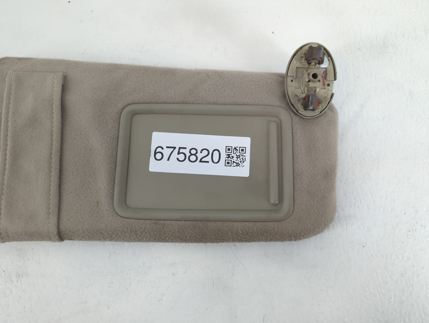 2007-2011 Toyota Camry Sun Visor Shade Replacement Passenger Right Mirror Fits Fits 2007 2008 2009 2010 2011 OEM Used Auto P