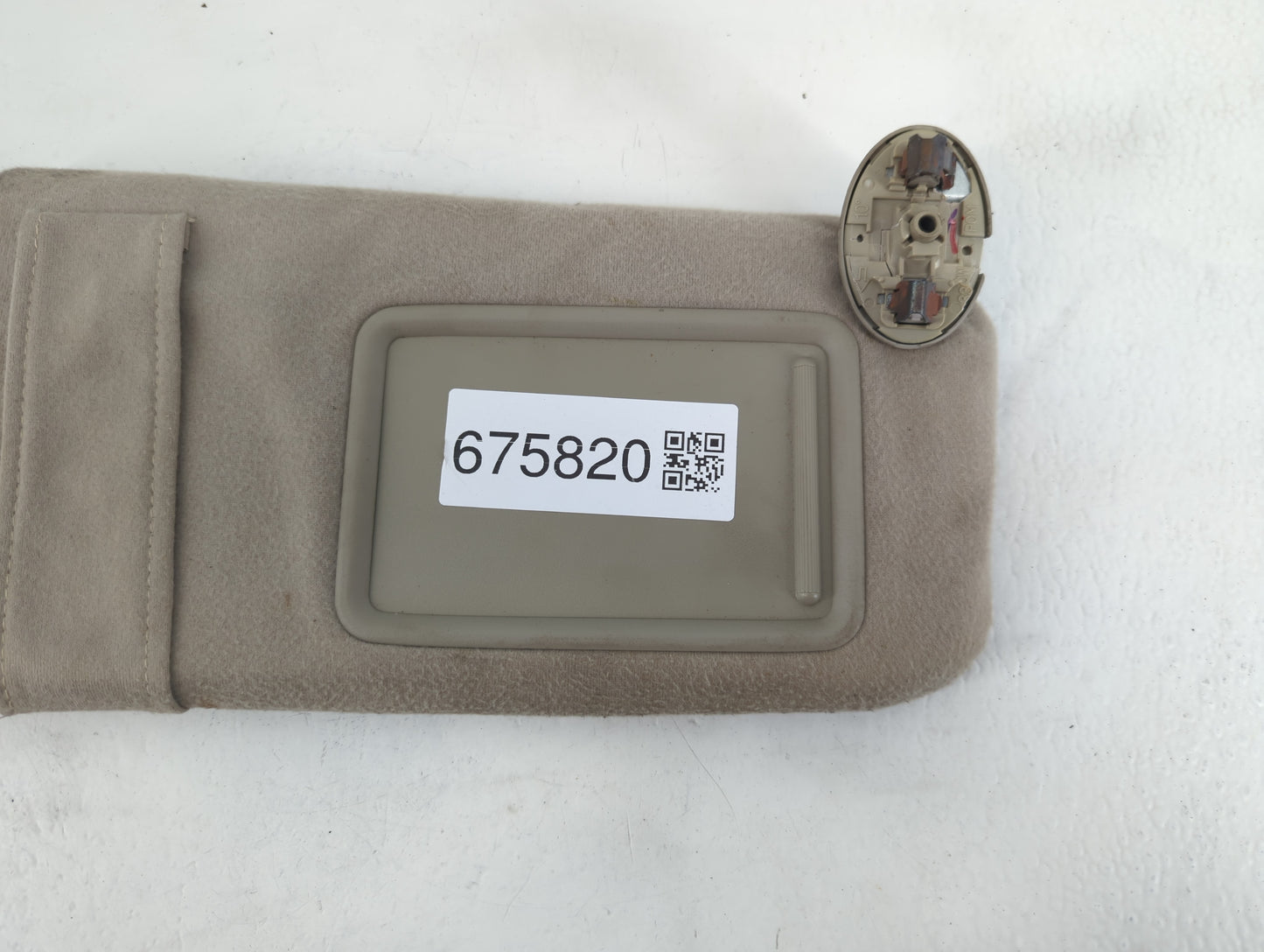 2007-2011 Toyota Camry Sun Visor Shade Replacement Passenger Right Mirror Fits Fits 2007 2008 2009 2010 2011 OEM Used Auto P