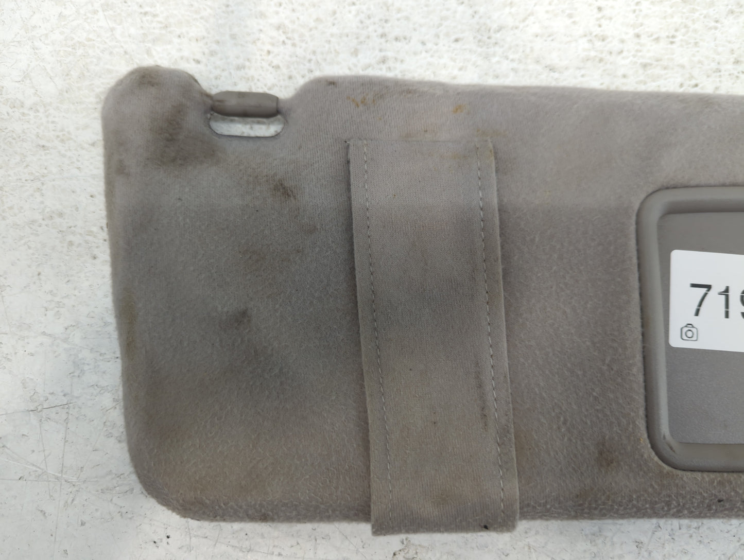 2007-2011 Toyota Camry Sun Visor Shade Replacement Passenger Right Mirror Fits Fits 2007 2008 2009 2010 2011 OEM Used Auto P