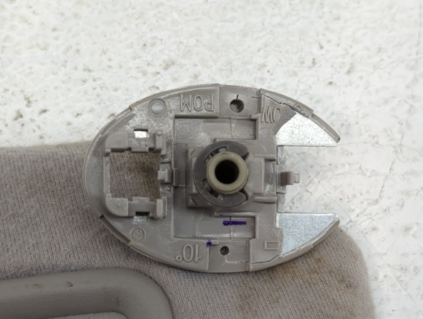 2007-2011 Toyota Camry Sun Visor Shade Replacement Passenger Right Mirror Fits Fits 2007 2008 2009 2010 2011 OEM Used Auto P