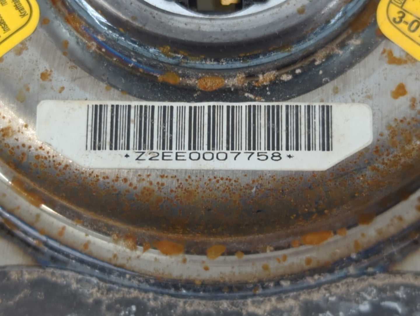 2007-2011 Toyota Camry Air Bag Driver Left Steering Wheel Mounted P/N:Z2EE0007758 Fits Fits 2007 2008 2009 2010 2011 OEM Use