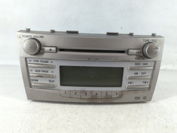 2010-2011 Toyota Camry Radio AM FM Cd Player Receiver Replacement P/N:86120-06480 Fits Fits 2010 2011 OEM Used Auto Parts - 