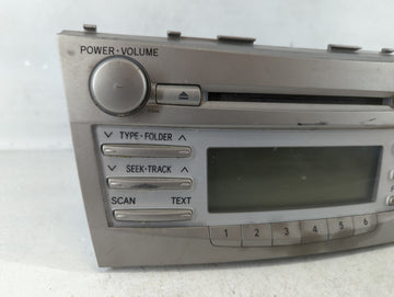 2010-2011 Toyota Camry Radio AM FM Cd Player Receiver Replacement P/N:86120-06480 Fits Fits 2010 2011 OEM Used Auto Parts