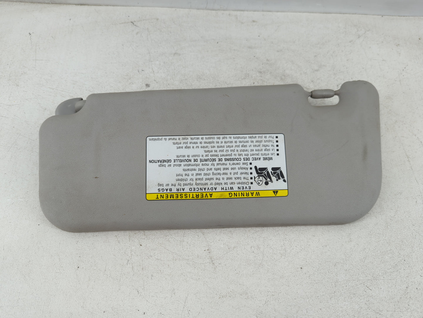 2009-2013 Toyota Corolla Sun Visor Shade Replacement Passenger Right Mirror Fits Fits 2009 2010 2011 2012 2013 OEM Used Auto