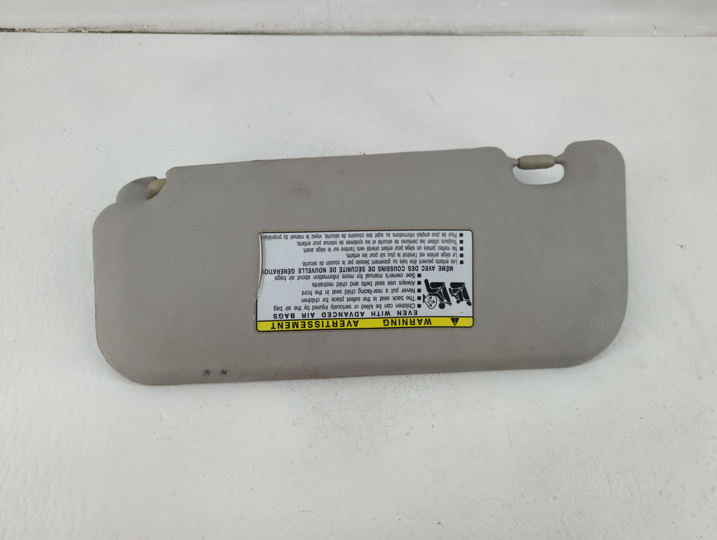 2009-2013 Toyota Corolla Sun Visor Shade Replacement Passenger Right Mirror Fits Fits 2009 2010 2011 2012 2013 OEM Used Auto