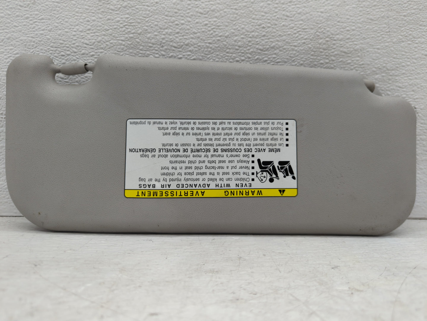 2009-2013 Toyota Corolla Sun Visor Shade Replacement Driver Left Mirror Fits Fits 2009 2010 2011 2012 2013 OEM Used Auto Par