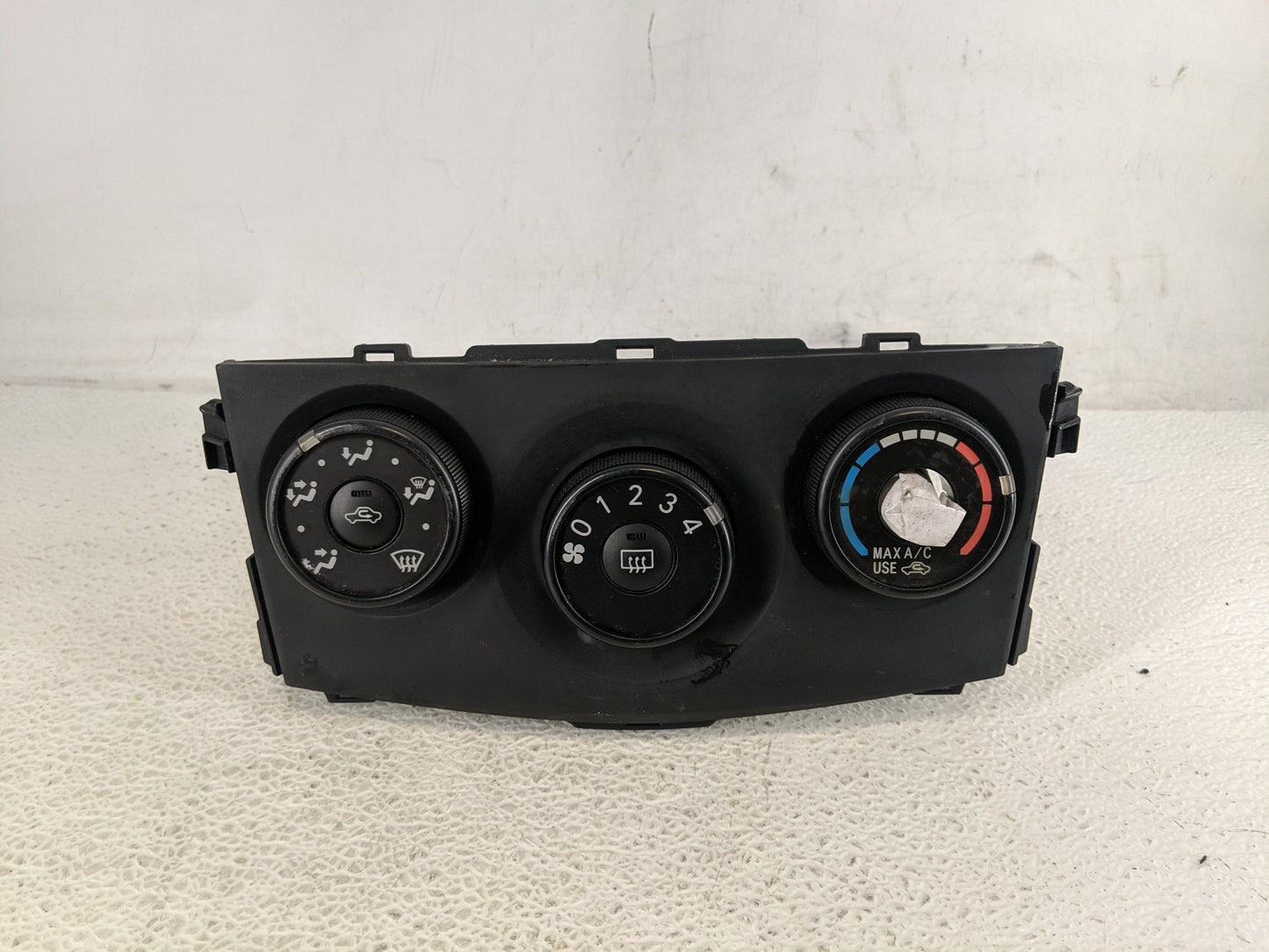 2009-2013 Toyota Corolla Climate Control Module Temperature AC/Heater Replacement P/N:55901 75D401 Fits OEM Used Auto Parts 