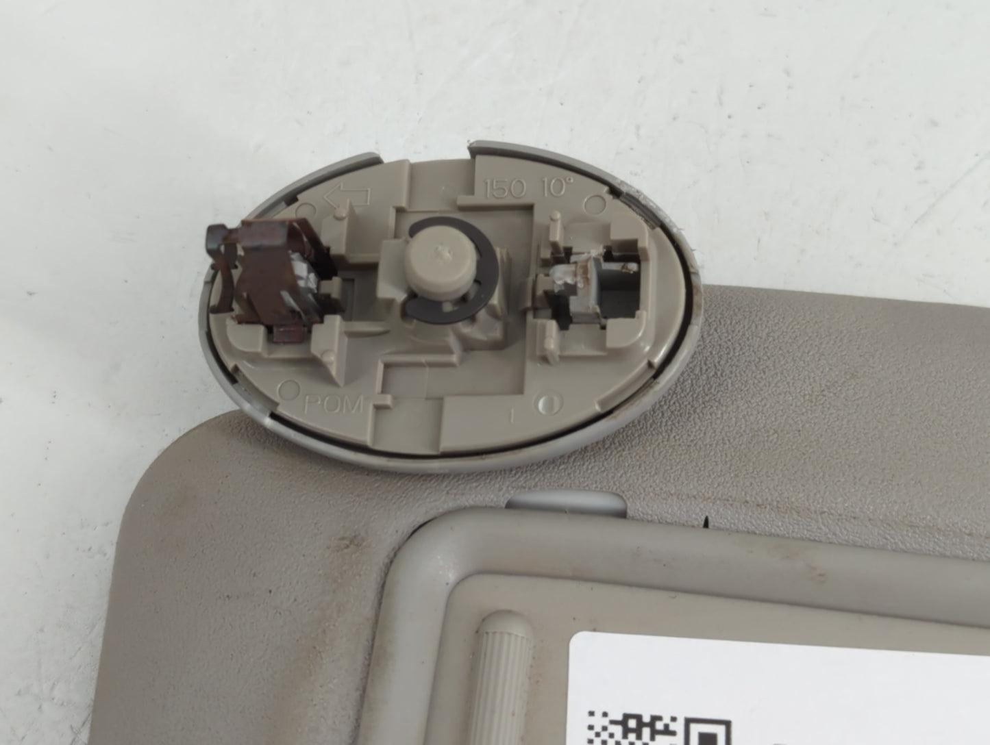 2009-2013 Toyota Corolla Sun Visor Shade Replacement Driver Left Mirror Fits Fits 2009 2010 2011 2012 2013 OEM Used Auto Par