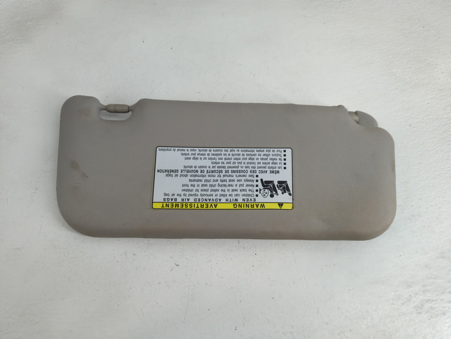 2009-2013 Toyota Corolla Sun Visor Shade Replacement Driver Left Mirror Fits Fits 2009 2010 2011 2012 2013 OEM Used Auto Par