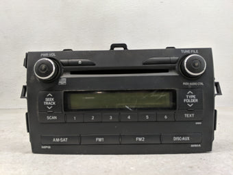 compare product 2009-2010 Toyota Corolla Radio AM FM Cd Player Receiver Replacement Fits Fits 2009 2010 OEM Used Auto Parts